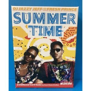 DJ Jazzy Jeff & Fresh Prince Summer Time Card Game  2-4 Players Ages 10+ 20 Min